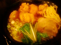「チャーシュー醤油麺+鶏もも唐揚げハーフをラーメンにトッピング（9」@麺ジャラスKの写真