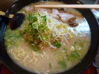 「ラーメン(大盛り)」@にんにくラーメン 天洋 九条本店の写真