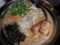 「アルティメッ豚骨鰯（780円）半ライス（100円）」@ヘルズキッチンの写真