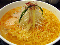 「あら炊き辛塩らあめん（大盛り無料）@850」@麺屋 海神の写真