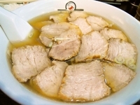 「焼豚ラーメン850円+小ライス100円=950円」@喜多方ラーメン 坂内 亀戸店の写真