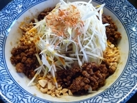 「胡麻の辛いあえそば」@まるぶし とんやの写真