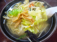 「タンメン」@手打ちラーメン 恒の写真