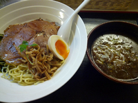 「醤油つけ麺」@燵家製麺の写真