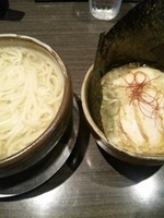 「釜揚げつけ麺（ぶっこ盛り）」@ぶっこ麺らーめんの写真