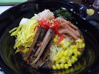 「冷やし中華（750円）」@らーめん亭 ウルフ 六郷一号店の写真