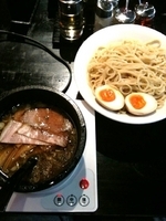 「つけ麺+味玉」@銀座ラーメンの写真