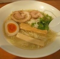 「塩らぁめん」@爆じゅう餃子 餃点の写真