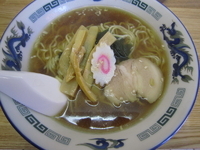 「ラーメン+餃子（400+350円）」@中華 ゴングの写真