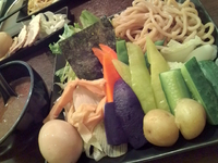 「味玉野菜つけめん」@caminoの写真