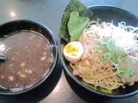「つけ麺（醤油）無料の麺大盛り750円」@麺や 神音の写真