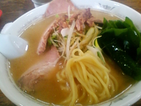 「ネギチャーシューメン（900円）」@ラーメンショップ さつまっ子 鉾田店の写真