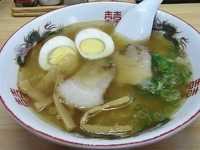 「中華そば+ゆで卵」@桔梗屋の写真