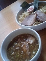 「徳つけ大（400g）チャーシューハーフ」@煮干そば とみ田の写真