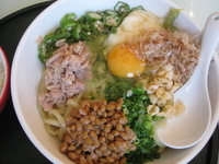 「ネバトロまぜそば」@まるぎん商店の写真