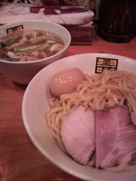 「味玉濃菜つけ麺」@濃菜麺 井の庄の写真