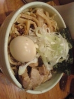 「得製塩汁なし750中盛」@らーめん 破顔の写真