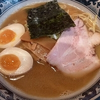 「らーめん （味玉トッピング）」@らーめん木尾田の写真