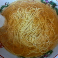 「素ラーメン（麺硬め）¥550」@米屋の写真