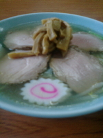 「塩ちゃーしゅーめん」@手打ラーメン祇園の写真