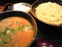 「カレーつけ麺（おにぎり付き）￥650」@楽山の写真