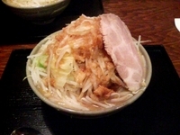 「らあめん（大和麺）580円+野菜増し100円」@麺屋大和の写真