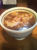 「特製魚骨つけ麺ひや盛り+大盛り」@麺塾の写真