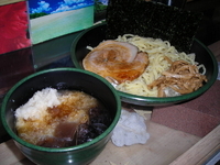 「「冷やしもぐらつけ麺（￥800）」」@世界の龍ちゃんよしき坊の写真