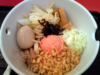 「カラメン ハカタ+アジタマ（780+80円）」@ツケメンヤ NB59の写真