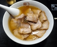 「焼豚ラーメン（850円）」@喜多方ラーメン坂内 内幸町ガード下店の写真