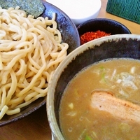 「辛味つけ麺+大盛り+温泉玉子サーヴィス」@MENYA 食い味の道有楽の写真