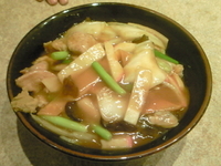 「汁なし広東麺（700円）」@麺王 柏東口店の写真