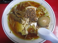 「ラーメン+味付け玉子（610+90=700円）」@漢珍亭の写真