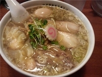 「塩 特製江戸前煮干中華そば」@江戸前煮干中華そば きみはんの写真