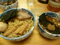 「特製つけ麺（1000円）」@自家製麺 然の写真