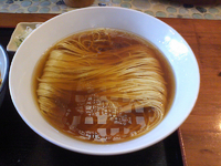 「かけそば+若鶏かつ丼（580円+380円）」@麺や食堂 本店の写真