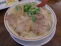 「唐揚げ定食（ラーメン）」@中華そば 高安の写真