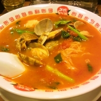 「太陽のボンゴレ麺」@太陽のトマト麺 水道橋店の写真