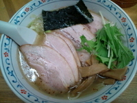 「ちゃーしゅう塩ラーメン」@無添加らーめん舗 星の写真