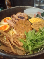 「油そば」@中華そば 椿 蒲田店の写真