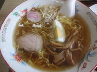 「インデアンセット（支那そば+インデアンカレー+生野菜）（1000」@インデアンの写真