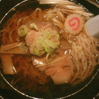 「コッテリラーメン（麺硬め）¥500」@手打ちラーメン あじくらの写真