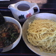 赤丸つけ麺（750円）+大盛り（100円）