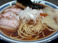 「肉そば@1000」@特級中華そば 凪 西新宿店の写真