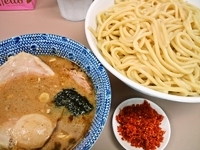 「辛あつ（特盛り）+味玉+小チャーシュー」@庵悟の写真