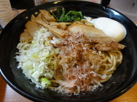 「温玉油そば（780円）+大盛（100円）」@つけ麺中華そば 酔華の写真