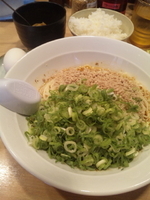 「麻辣担々麺（普通） 大 + ごはん」@四川麻辣商人 吉祥寺店の写真
