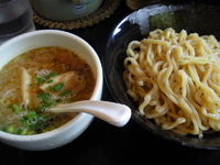 「鶏白湯つけめん￥750」@麺堂 稲葉の写真