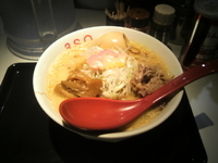 「3SOラーメン（味噌、S）味玉」@RA-MEN 3SOの写真