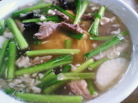 「ホルモンメン700円」@中華 ヤマトの写真